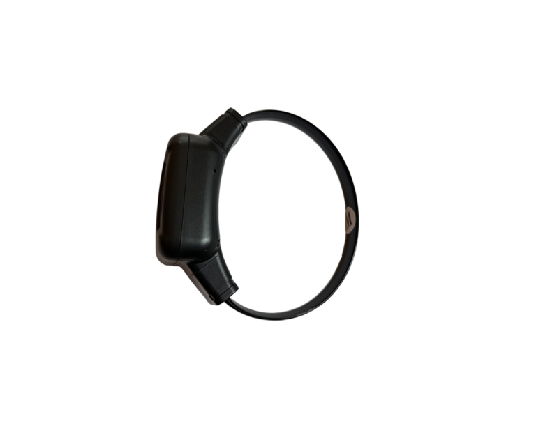 CO-EYE ONE GPS ankle monitor side view - IP68 waterproof electronic monitoring device