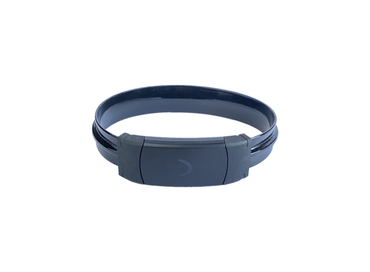 CO-EYE BLE i-Bracelet — 17g wearable security token for smartphone monitoring app integration