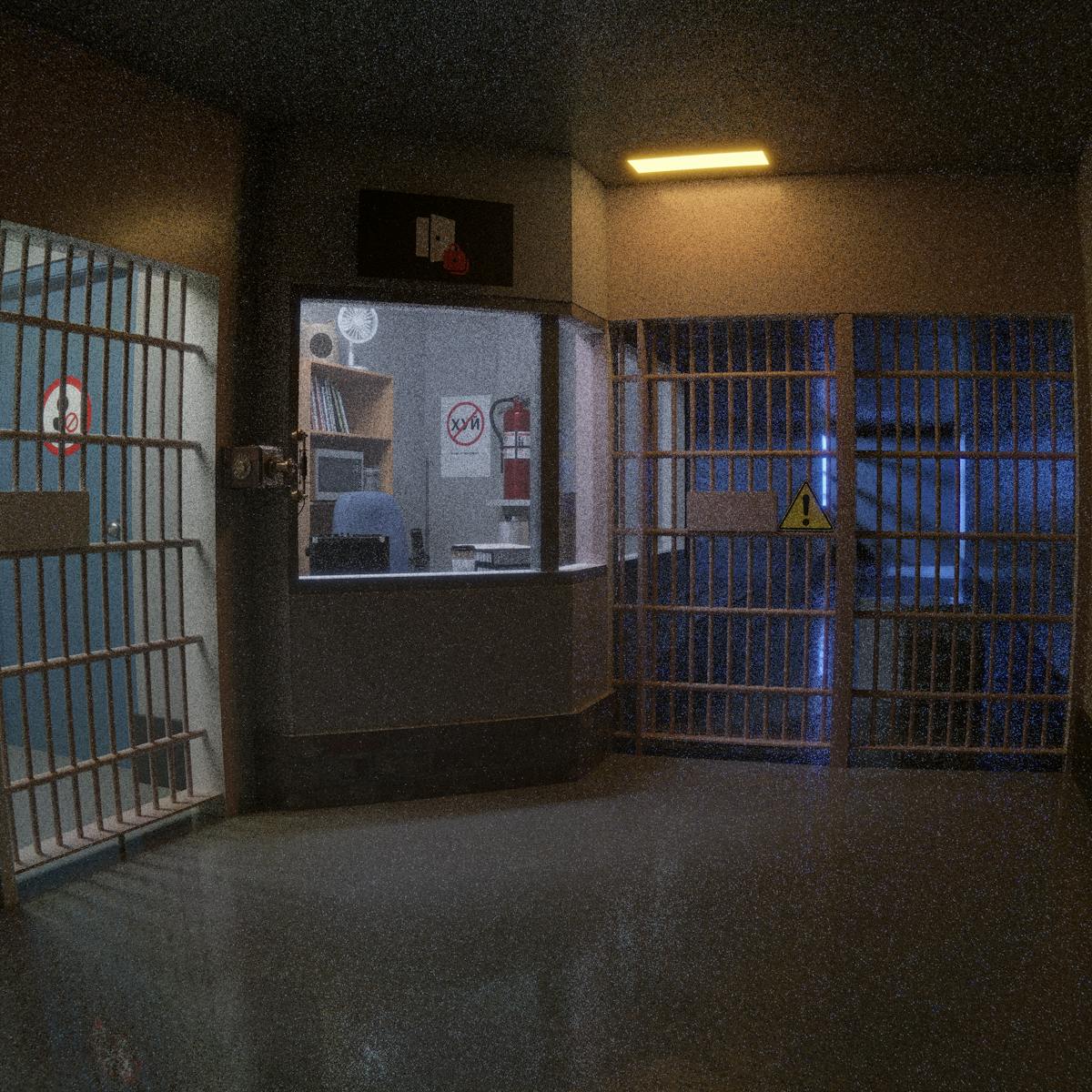 Prison corridor representing India overcrowded correctional facilities where BNSS Section 479 bail reform and electronic monitoring alternatives are critical for pretrial detainees