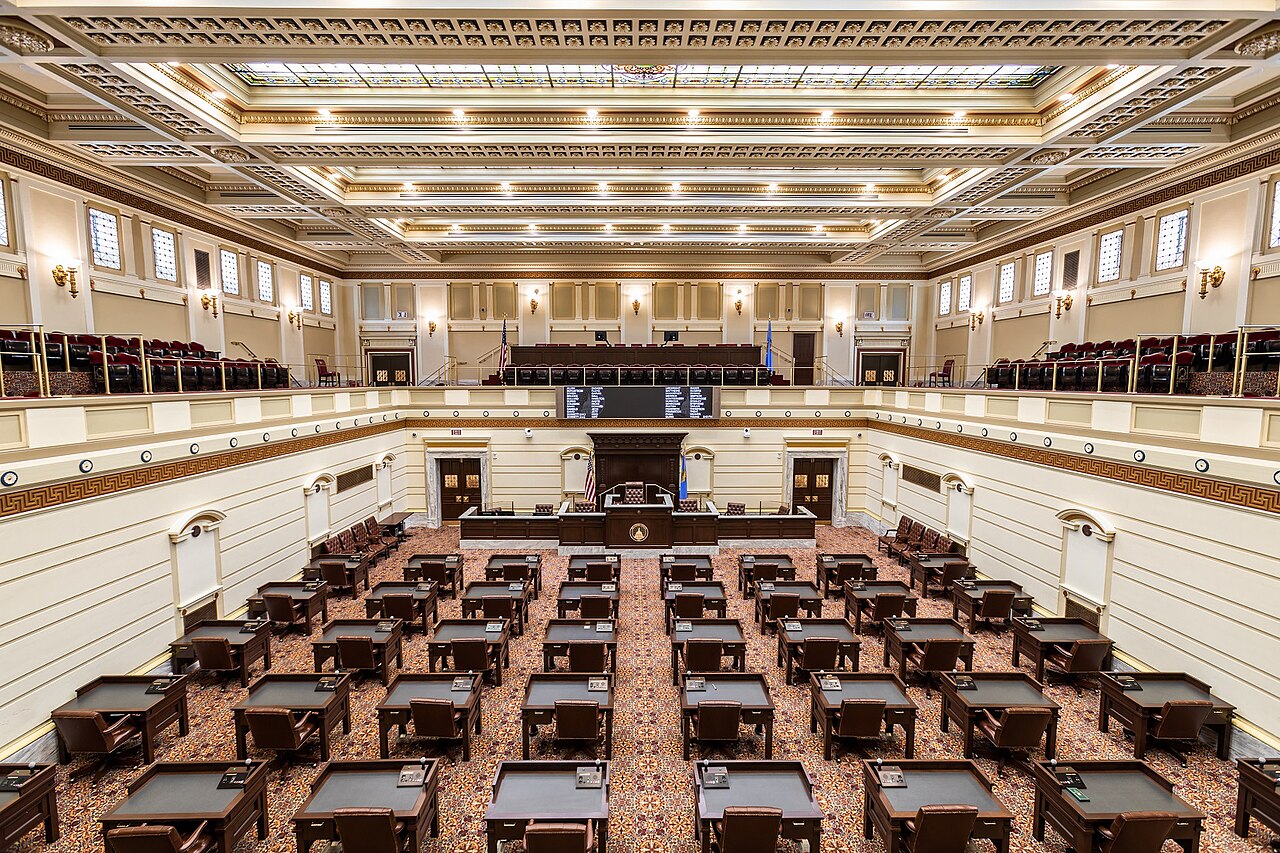 Oklahoma Senate Chamber where SB 1618 Public Protection Act was debated and passed