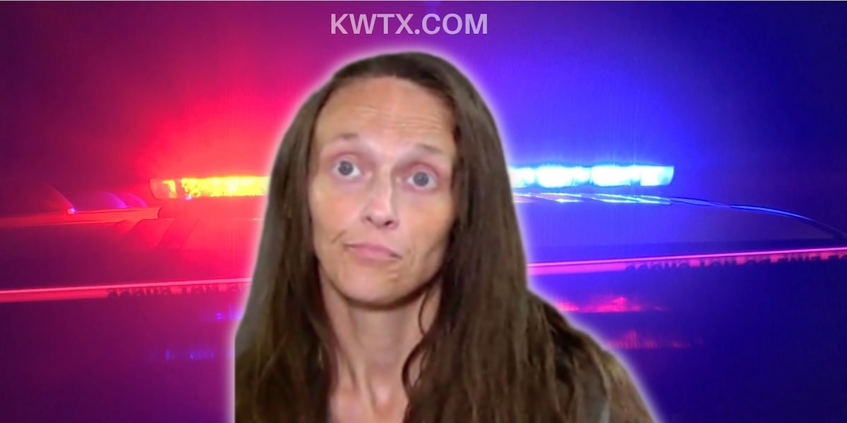 Jordyn Van Blarcum booking photo — arrested September 2026 after cutting off court-ordered ankle monitor in June, McLennan County Texas