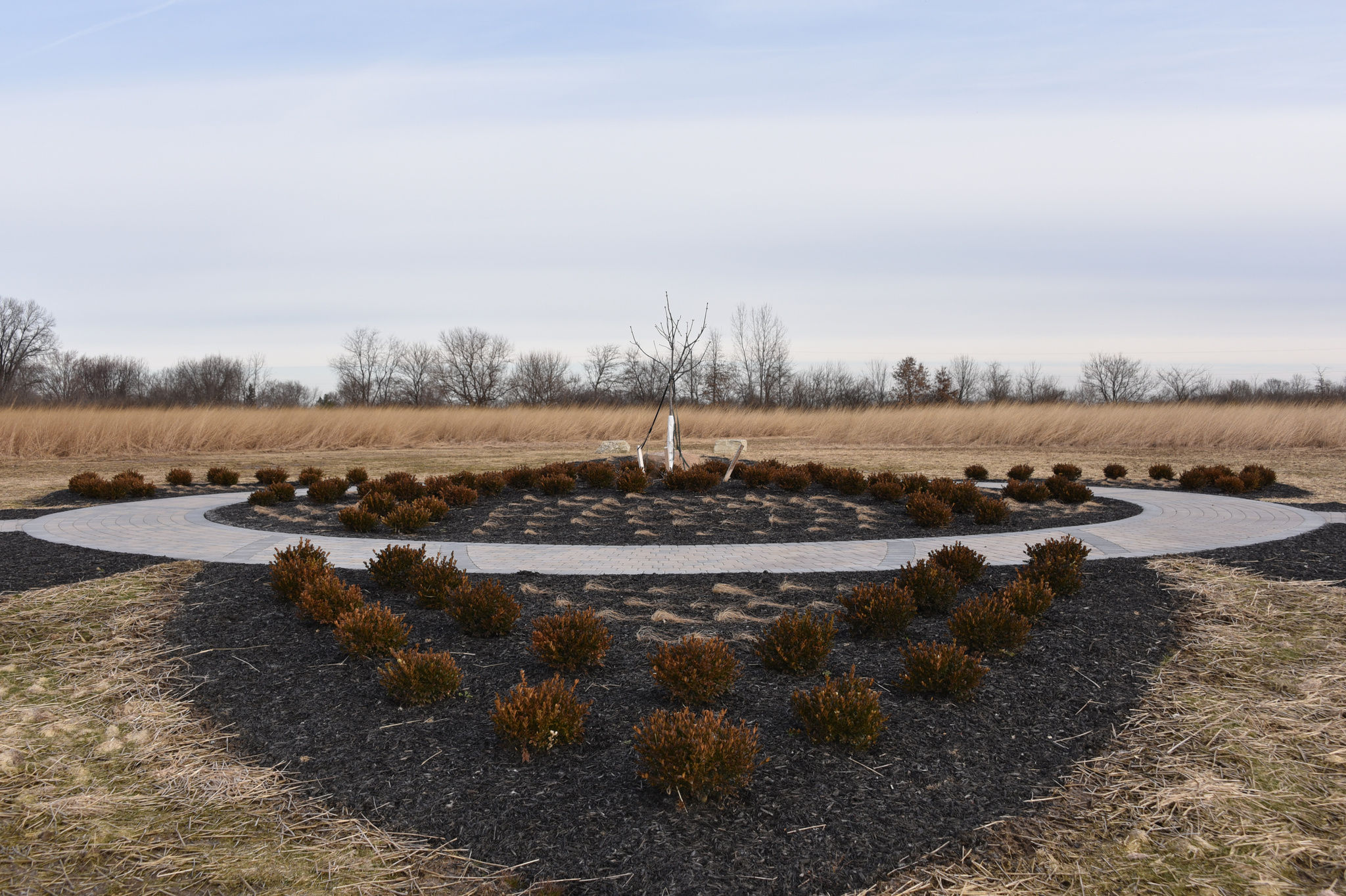 Reagan Tokes memorial garden at Ohio State University