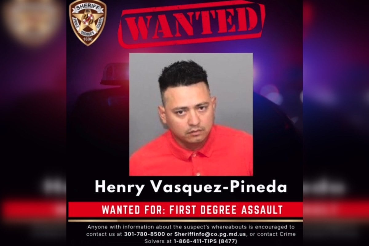 Henry Vasquez-Pineda wanted by Prince George's County Sheriff after cutting off GPS ankle monitor