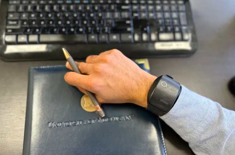 Arborsense GRADE wrist-worn alcohol monitoring bracelet with graphene sensor technology